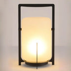 Portable Glass Lantern Outdoor Post Lights
