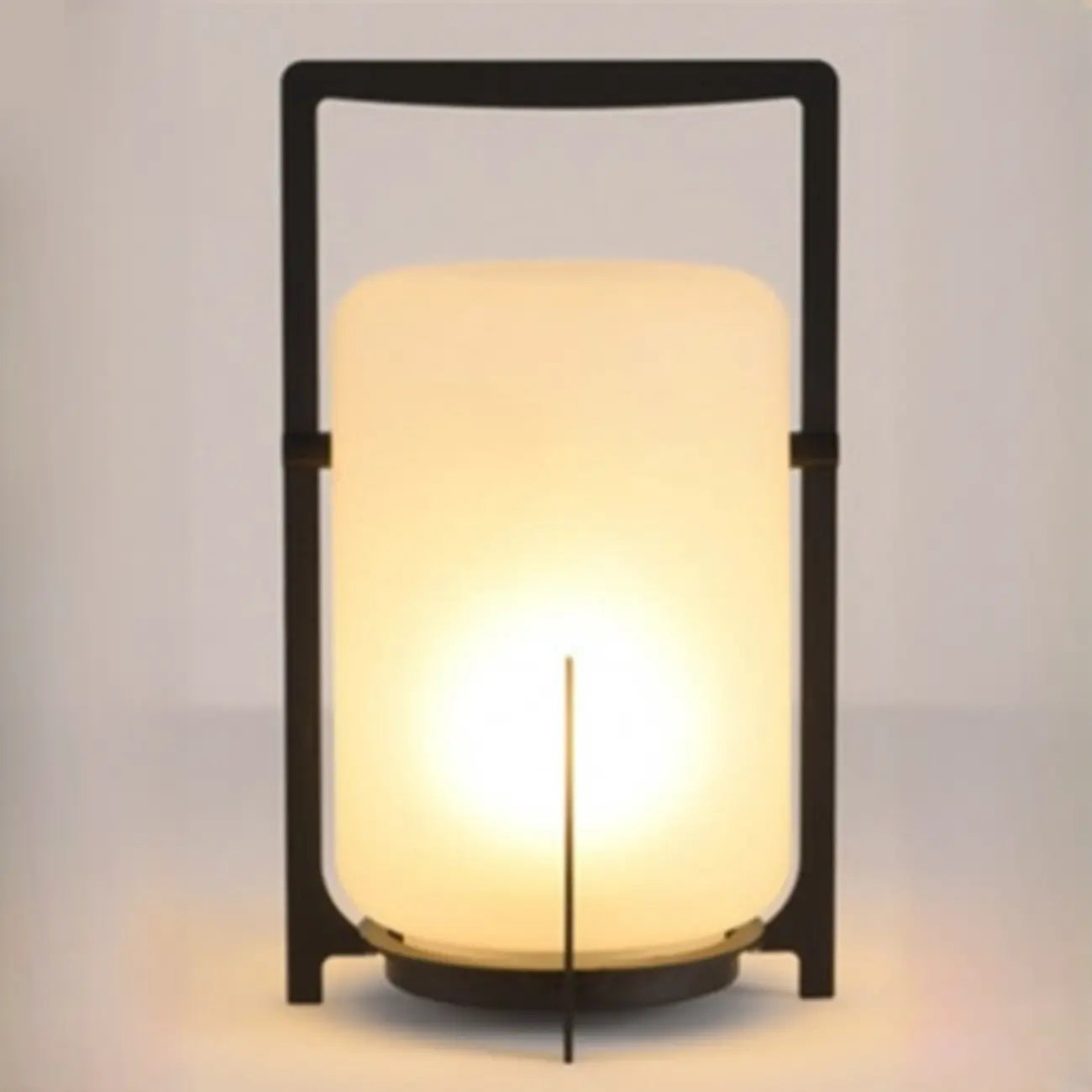 Portable Glass Lantern Outdoor Post Lights