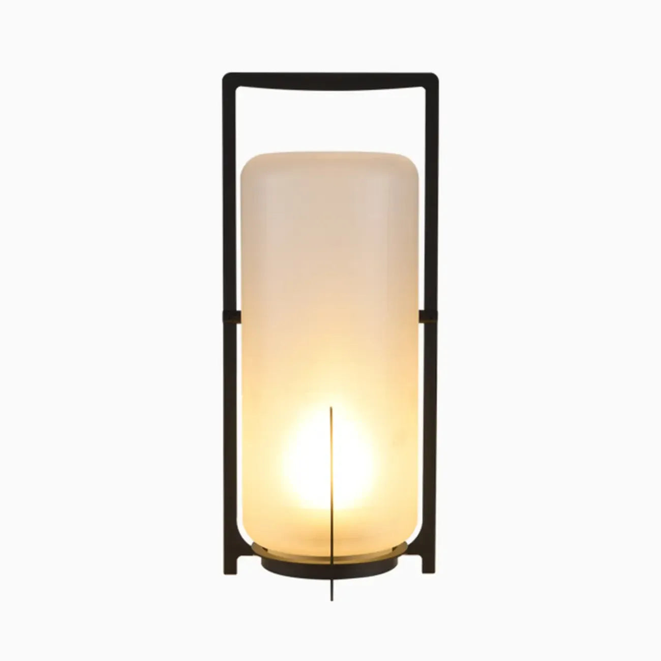 Portable Glass Lantern Outdoor Post Lights