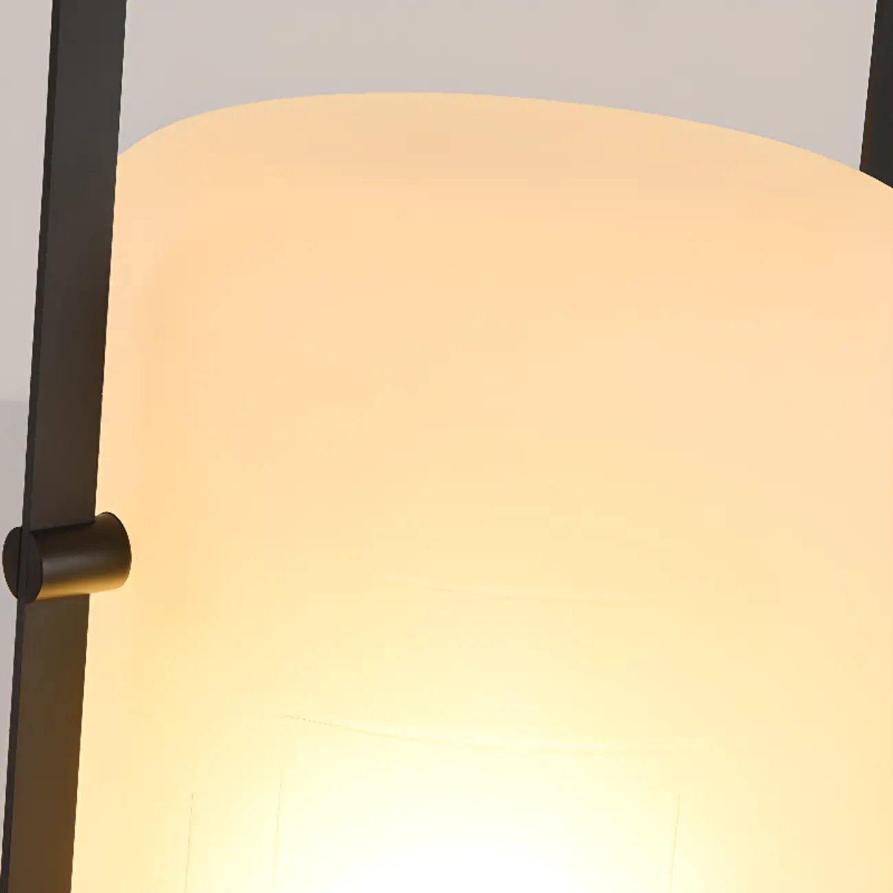 Portable Glass Lantern Outdoor Post Lights