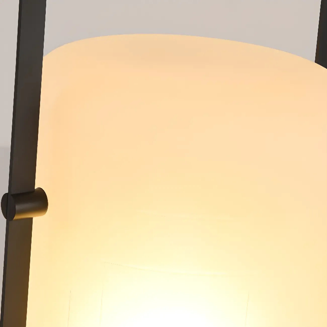 Portable Glass Lantern Outdoor Post Lights