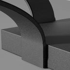 Modern Metal Bracket Solar White Cube Outdoor Post Lights