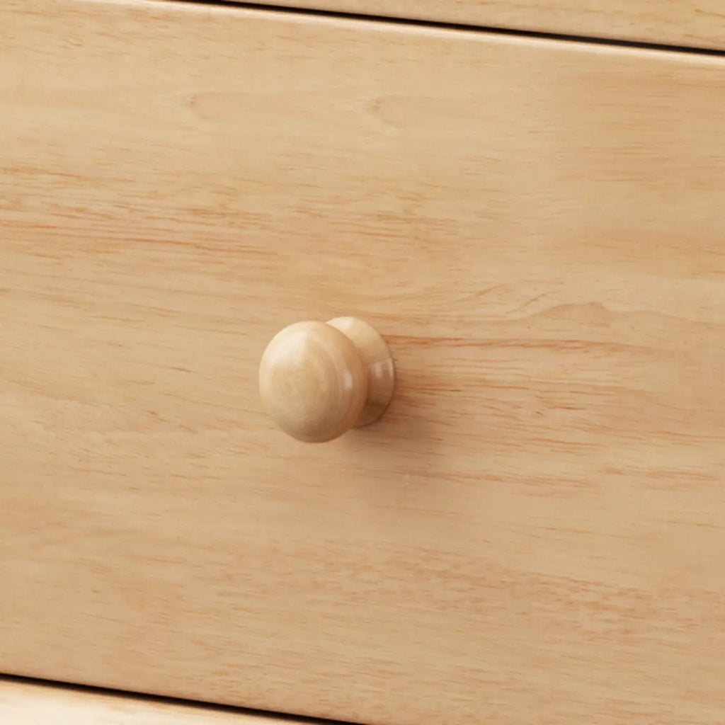 Modern Wooden Nightstand with 3 Storage Drawers