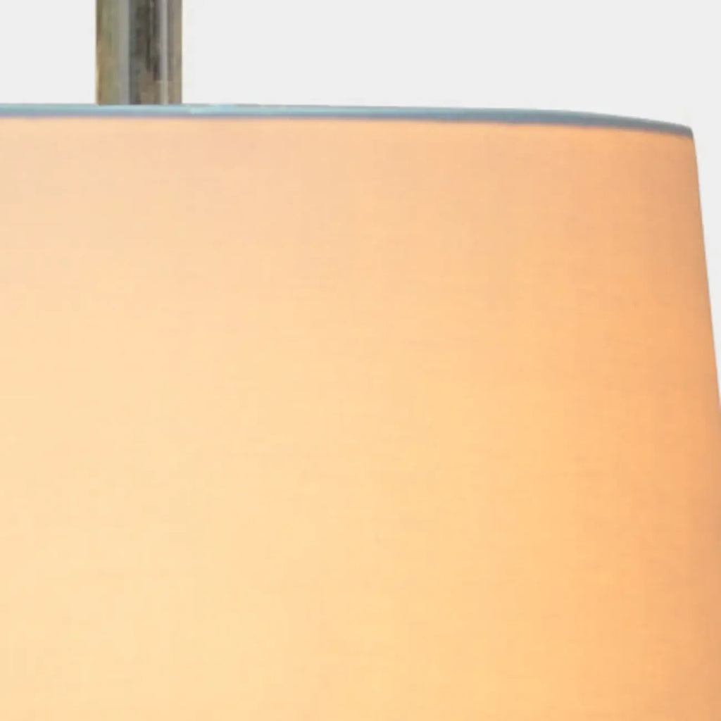 Blue Traditional Ceramic Table Lamp with Fabric Shade