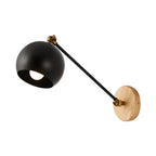 Modern Black Adjustable LED Wall Sconce Fixture