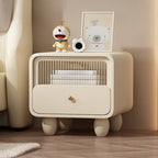 Modern Bedside Table with Storage Drawer - Khaki