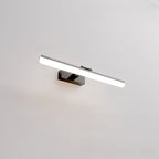 Rectangle 1-Light Black Metal Vanity Light for Bathroom