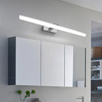 Rectangle 1-Light Black Metal Vanity Light for Bathroom