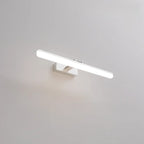 Rectangle 1-Light Black Metal Vanity Light for Bathroom