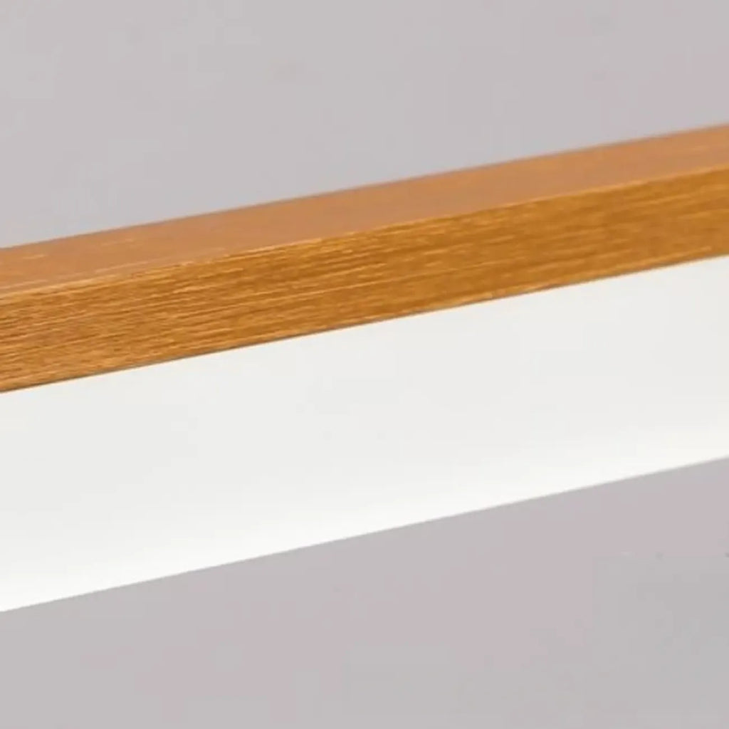 Rectangle 1-Light Black Metal Vanity Light for Bathroom