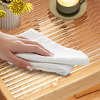 3 Tiers Square Wood Glass Top Open Storage Side Table