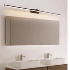 Minimalistic Long Linear LED Vanity Light with Natural Light