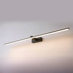 Minimalistic Long Linear LED Vanity Light with Natural Light