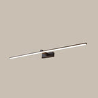 Minimalistic Long Linear LED Vanity Light with Natural Light