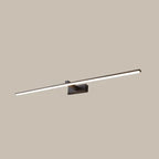 Minimalistic Long Linear LED Vanity Light with Natural Light