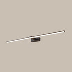 Minimalistic Long Linear LED Vanity Light with Natural Light