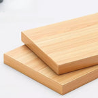 Wooden Modern Open Storage Nightstand with Drawers