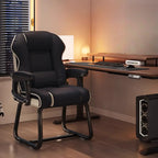 Yellow High-Back Leather Ergonomic Executive Chair