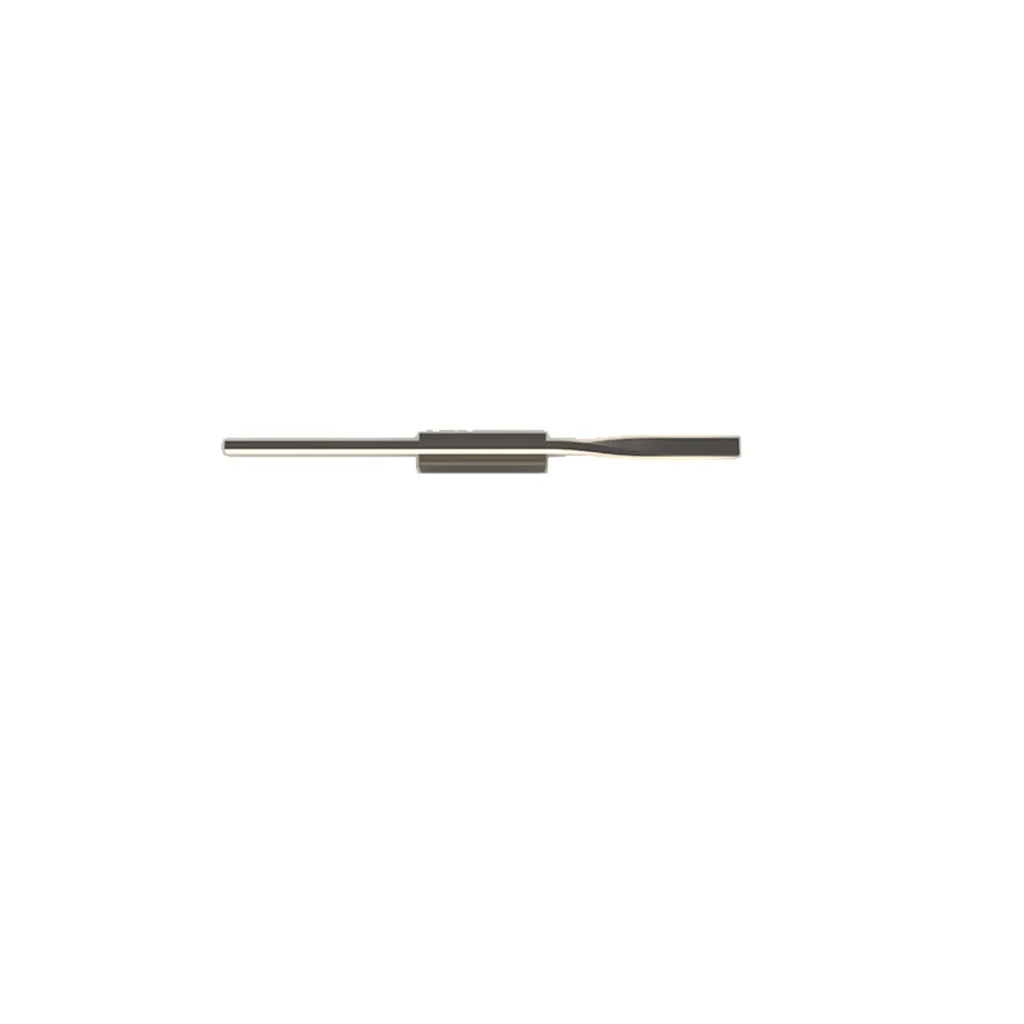 Modern Black Linear Up & Down Wall Sconce with Natural Light