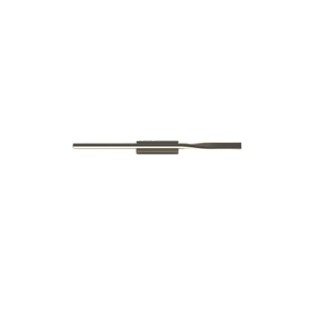 Modern Black Linear Up & Down Wall Sconce with Natural Light