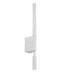 Mini Geometric White 2-Light Wall Sconce with LED for Indoor