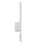 Mini Geometric White 2-Light Wall Sconce with LED for Indoor