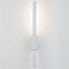 Mini Geometric White 2-Light Wall Sconce with LED for Indoor