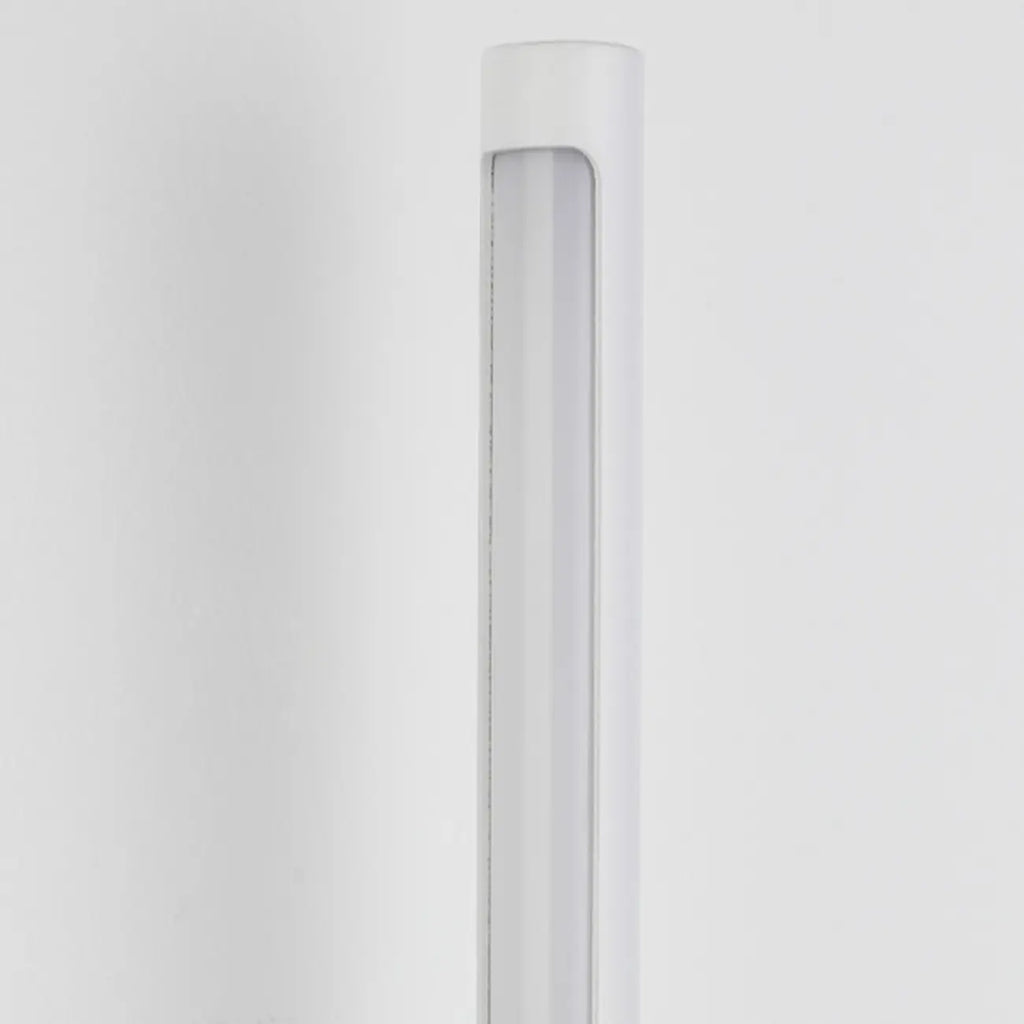 Mini Geometric White 2-Light Wall Sconce with LED for Indoor