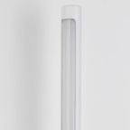 Mini Geometric White 2-Light Wall Sconce with LED for Indoor