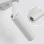 Mini Geometric White 2-Light Wall Sconce with LED for Indoor