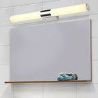 Contemporary Simple Cylinder White Vanity Light