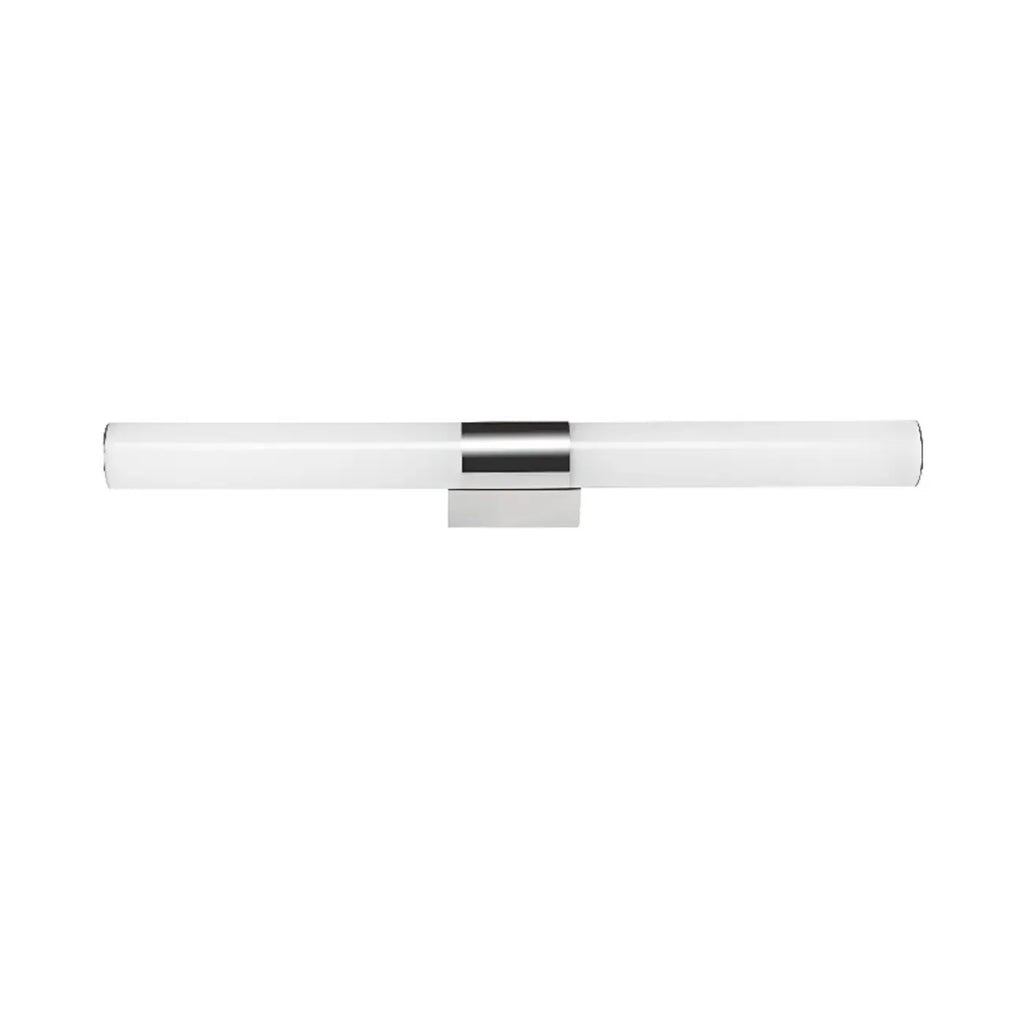 Contemporary Simple Cylinder White Vanity Light