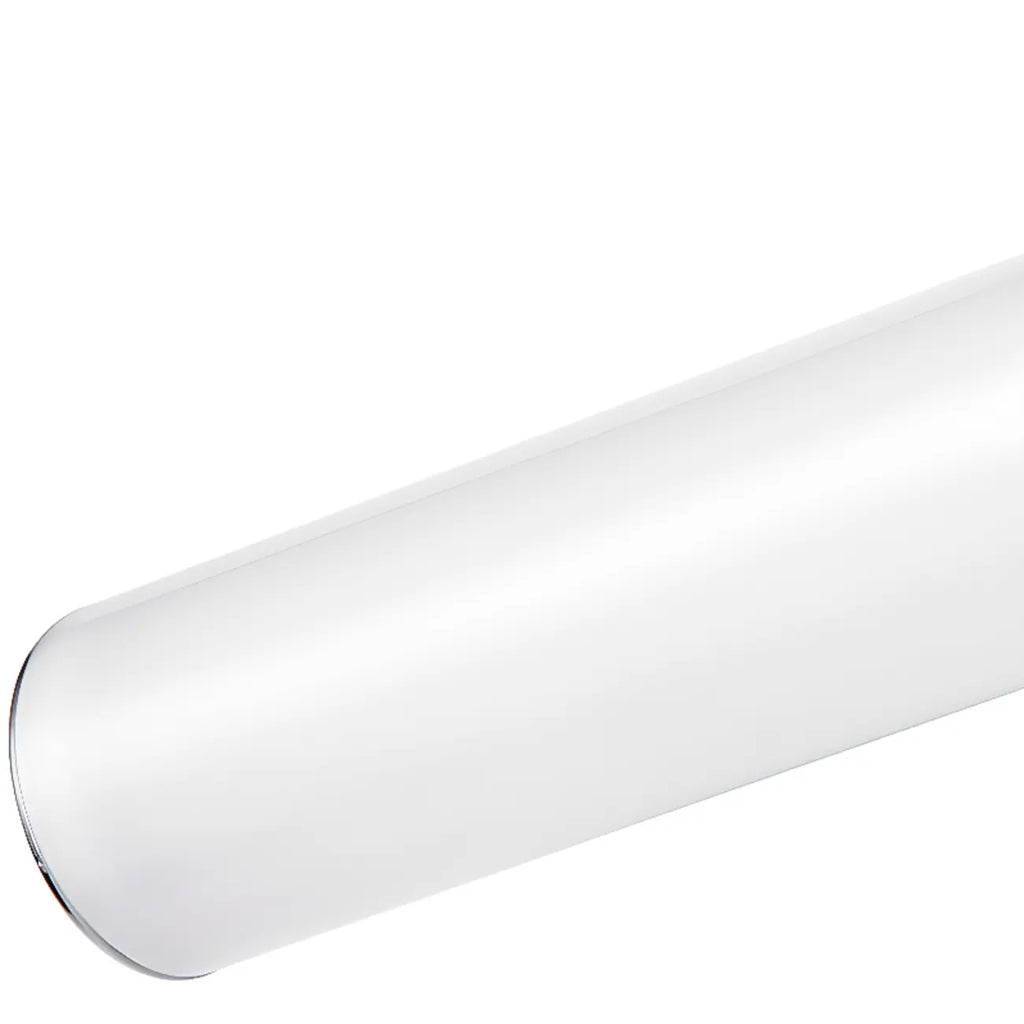 Contemporary Simple Cylinder White Vanity Light