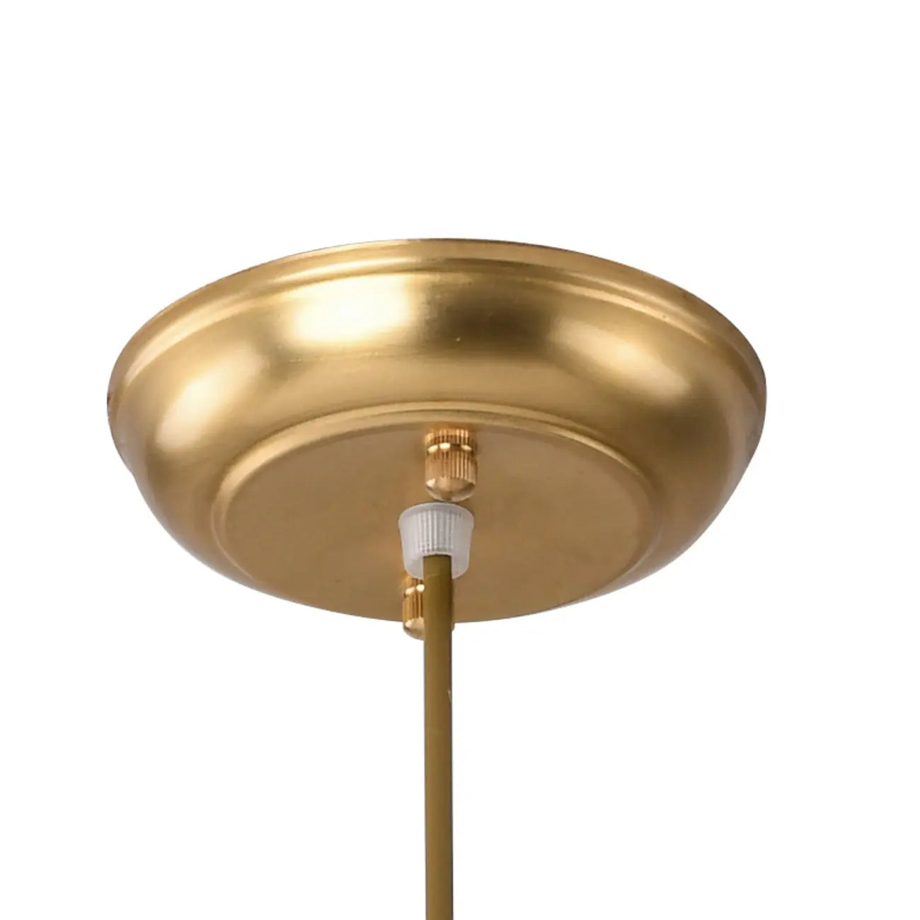 Indoor Clear Glass Pendant Lights Fixture with Adjustable Height