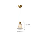 Indoor Clear Glass Pendant Lights Fixture with Adjustable Height