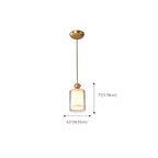Indoor Clear Glass Pendant Lights Fixture with Adjustable Height