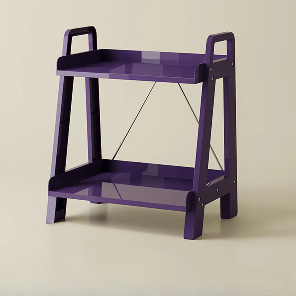 Modern Milky White Four Legs Acrylic Sofa End Table