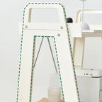 Modern Milky White Four Legs Acrylic Sofa End Table