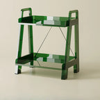 Modern Milky White Four Legs Acrylic Sofa End Table