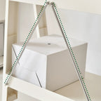 Modern Milky White Four Legs Acrylic Sofa End Table