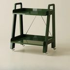 Modern Milky White Four Legs Acrylic Sofa End Table