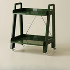 Modern Milky White Four Legs Acrylic Sofa End Table