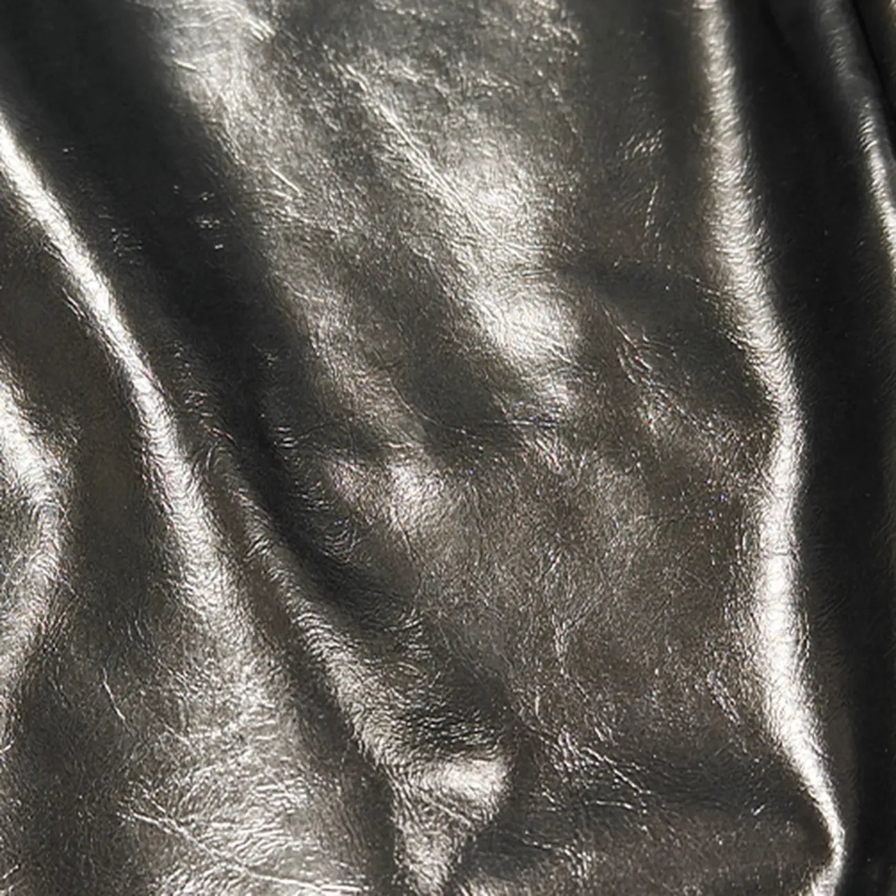 Modern Oiled Leather Mid-Back Accent Armchair