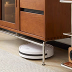Modern Pine Cherry Wood Sliding Door Buffet