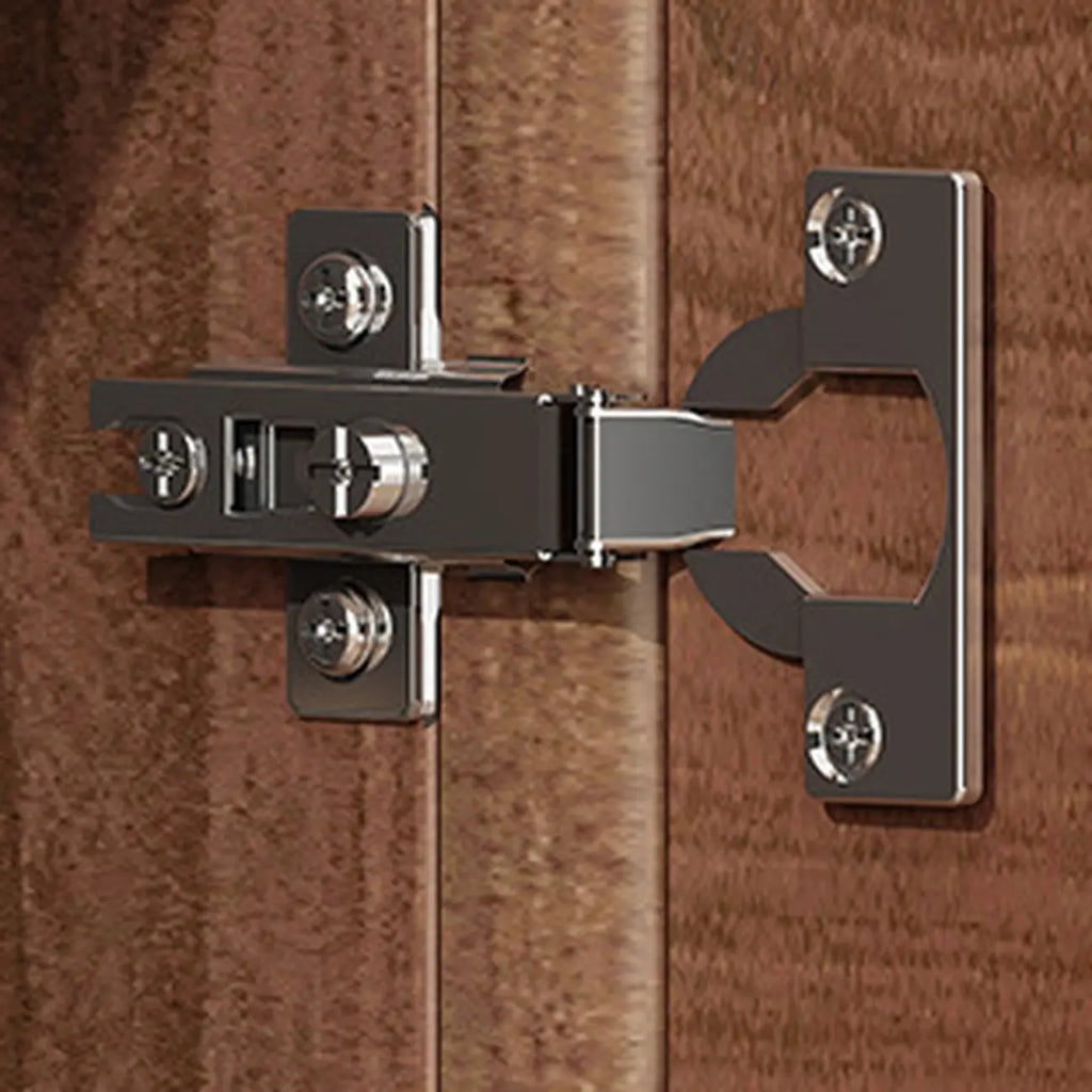 Modern Wood Buffet with Spacious Storage Cabinets