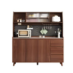 Modern Slab Stone Countertop Kitchen Sideboard