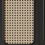 Modern Ink Wood Slab Buffet with Adjustable Shelving