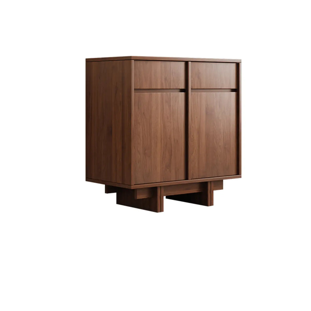 Modern Wood Sideboard with Adjustable Storage