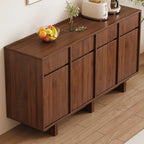 Modern Wood Sideboard with Adjustable Storage