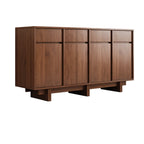 Modern Wood Sideboard with Adjustable Storage